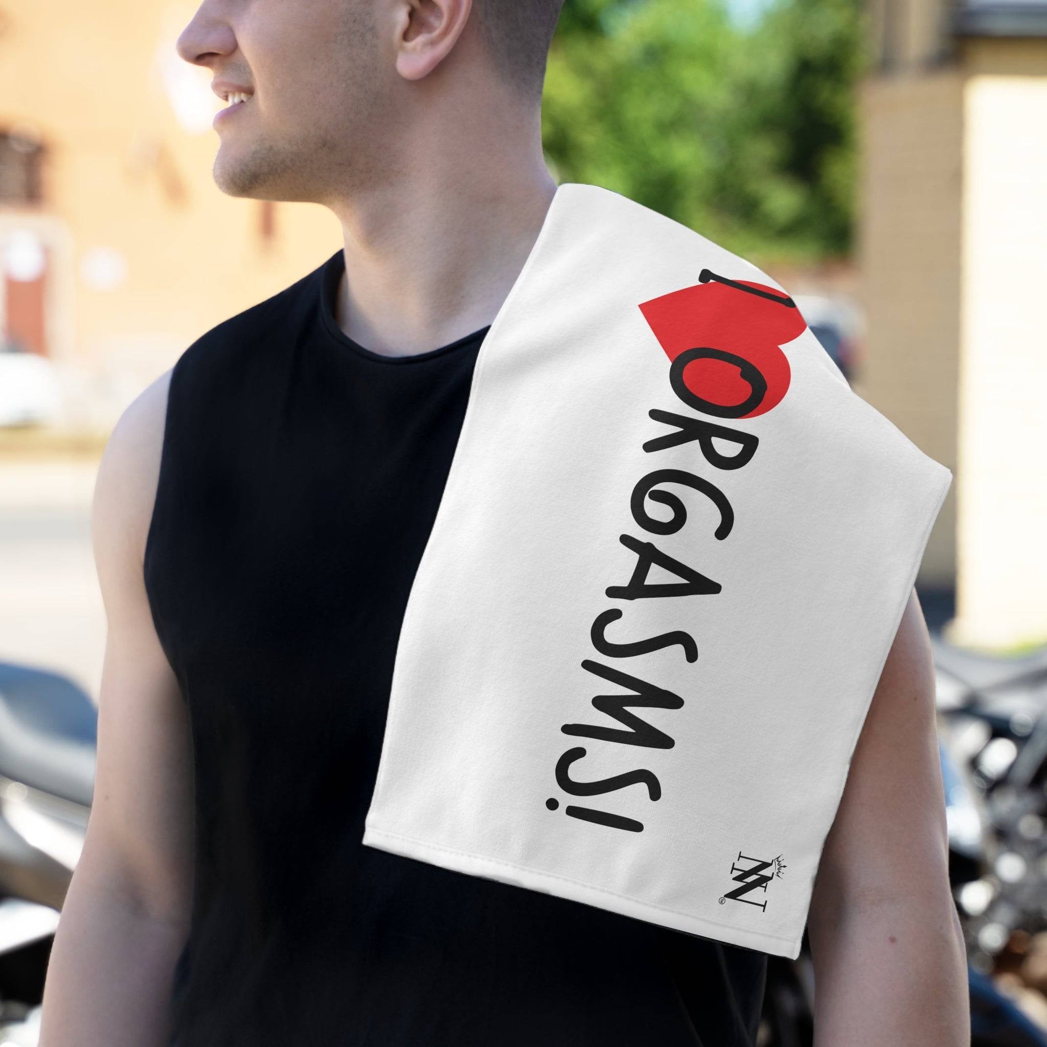 I Love Orgasms! | Mix & Match Soft Fun-Flirty Lovers’ Towels