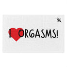 I Love Orgasms! | Mix & Match Soft Fun-Flirty Lovers’ Towels