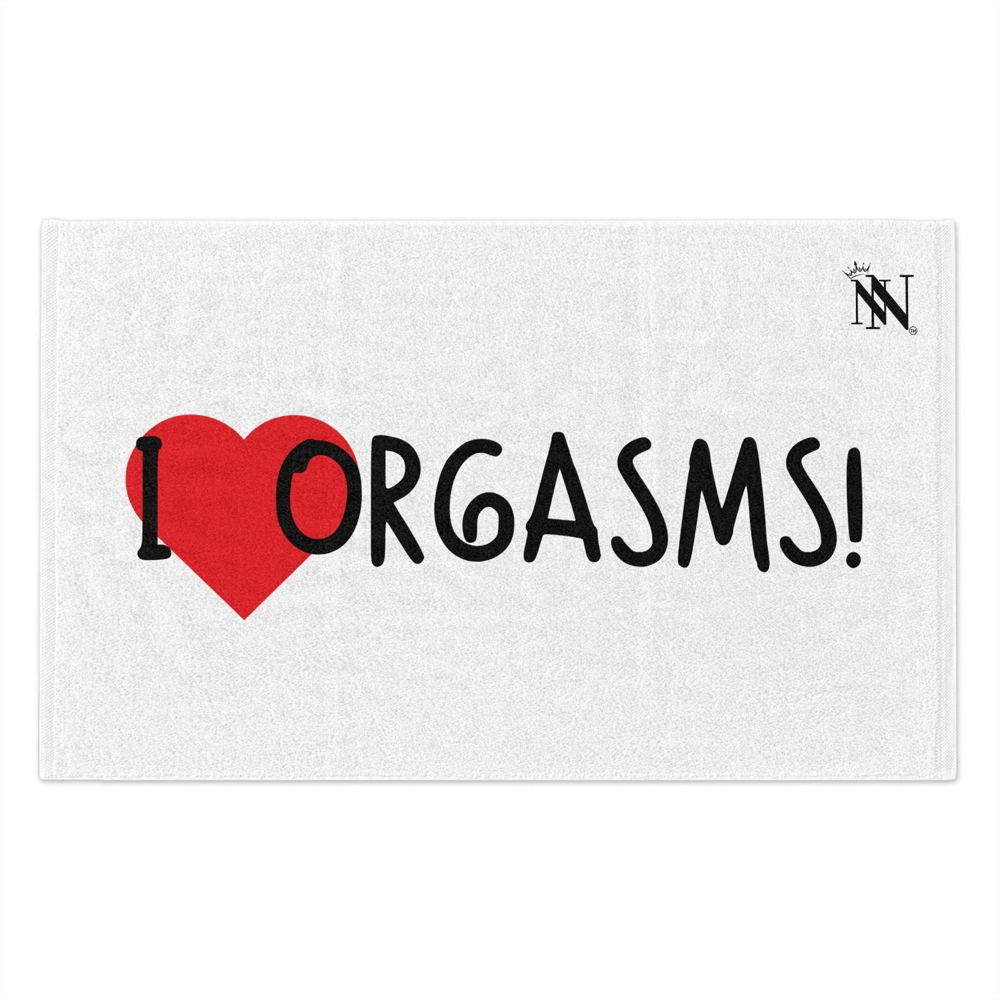 I Love Orgasms! | Mix & Match Soft Fun-Flirty Lovers’ Towels