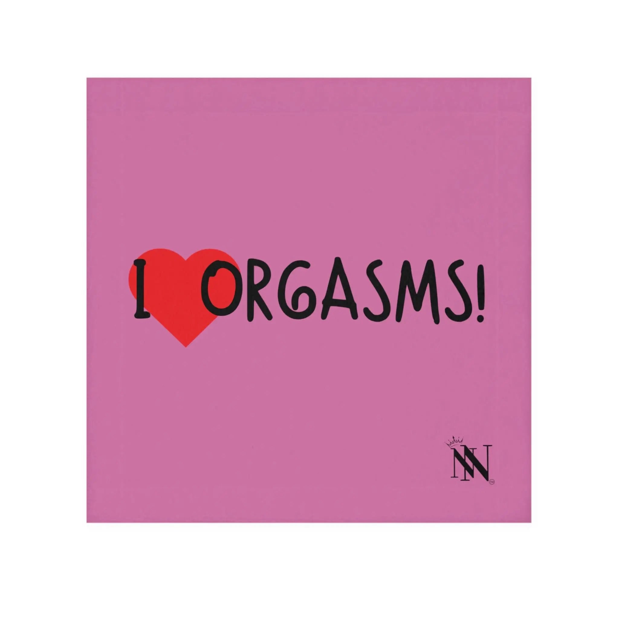 I Love Orgasms! Pink | Mix & Match Lils’ Fun-Flirty Lovers’ Towels