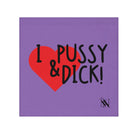 I Love Pussy & Dick! Lavendar | Mix & Match Lils’ Fun-Flirty Lovers’ Towels