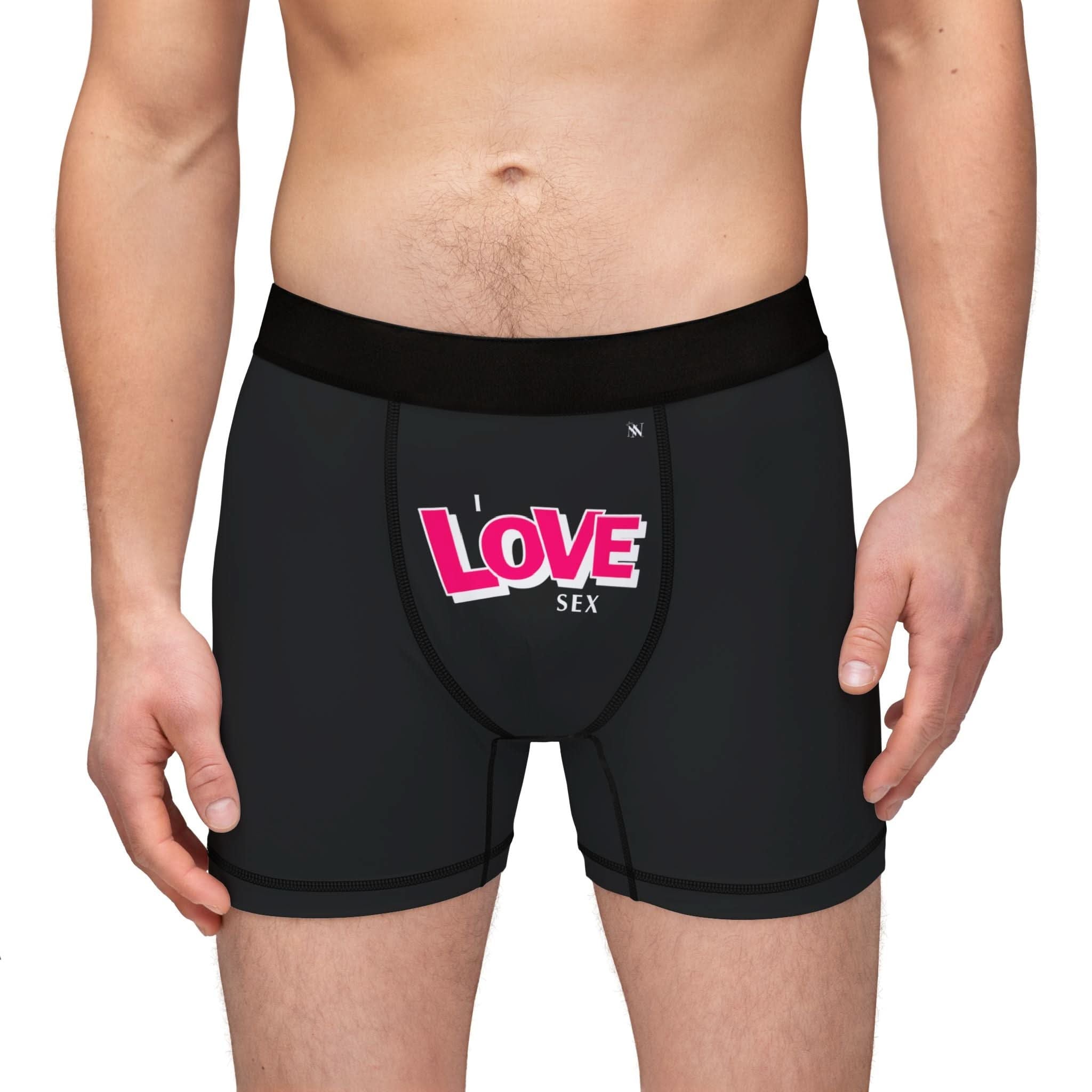 I Love Sex | Mix & Match Fun-Flirty Lovers’ Boxer Briefs