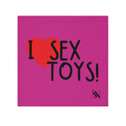 I Love Sex Toys Fuscia | Mix & Match Lils’ Fun-Flirty Lovers’ Towels