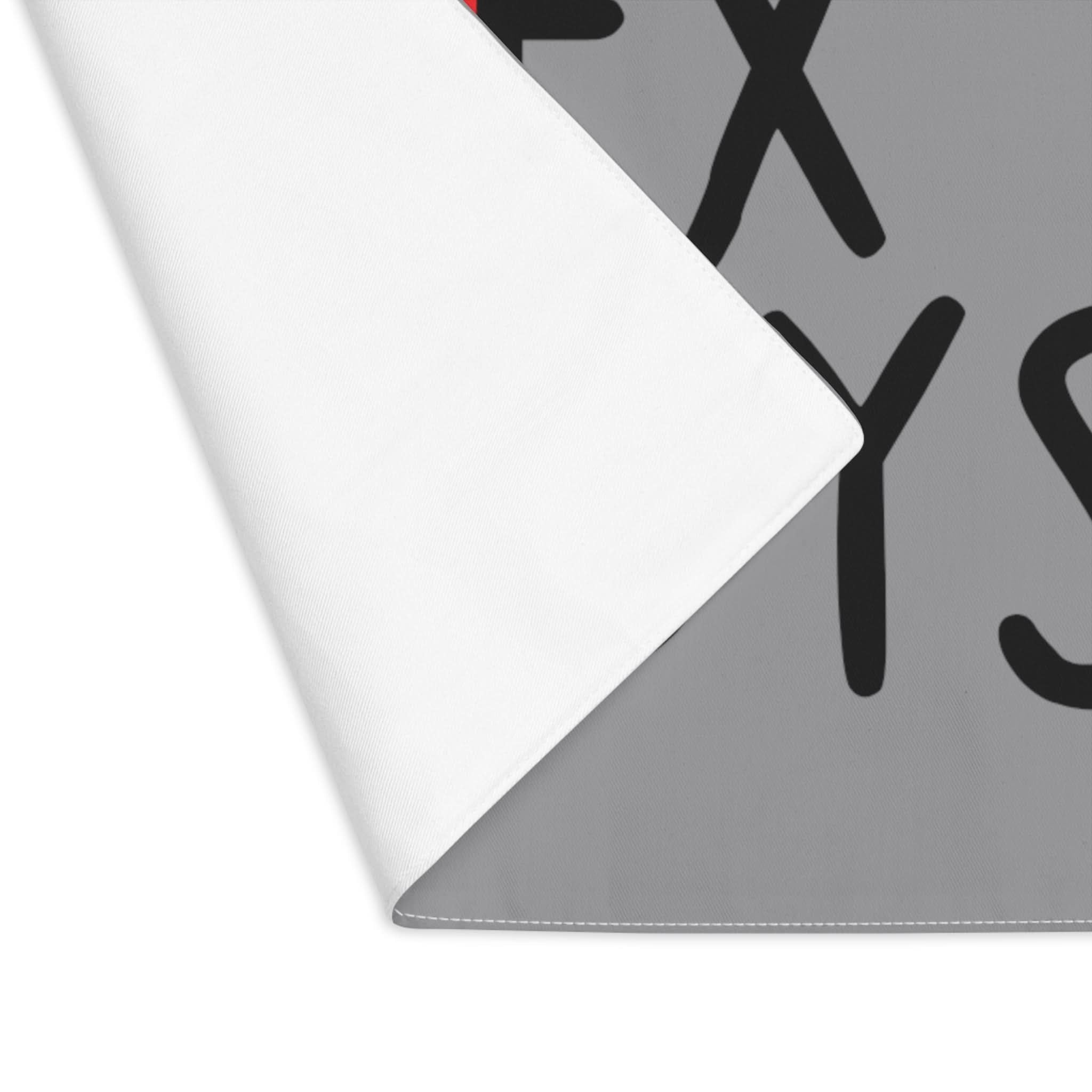 I Love Sex Toys! Grey | Mix & Match Playful Fun-Flirty Lovers’ Toy Mats