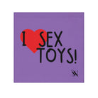 I Love Sex Toys Lavendar | Mix & Match Lils’ Fun-Flirty Lovers’ Towels