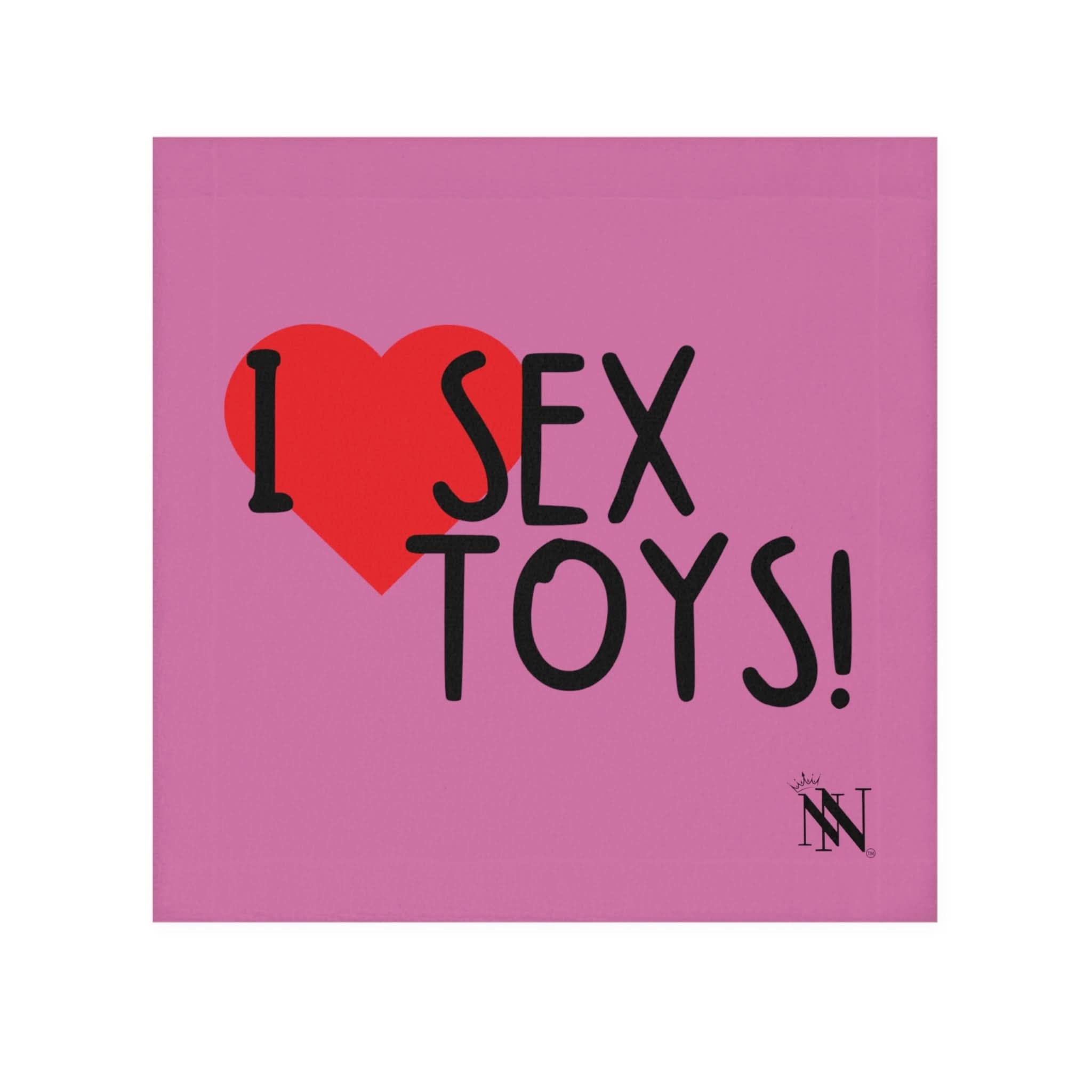 I Love Sex Toys Pink | Mix & Match Lils’ Fun-Flirty Lovers’ Towels
