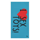 I Love Sex Toys! Teal | Mix & Match XL Fun-Flirty Lovers’ Towels