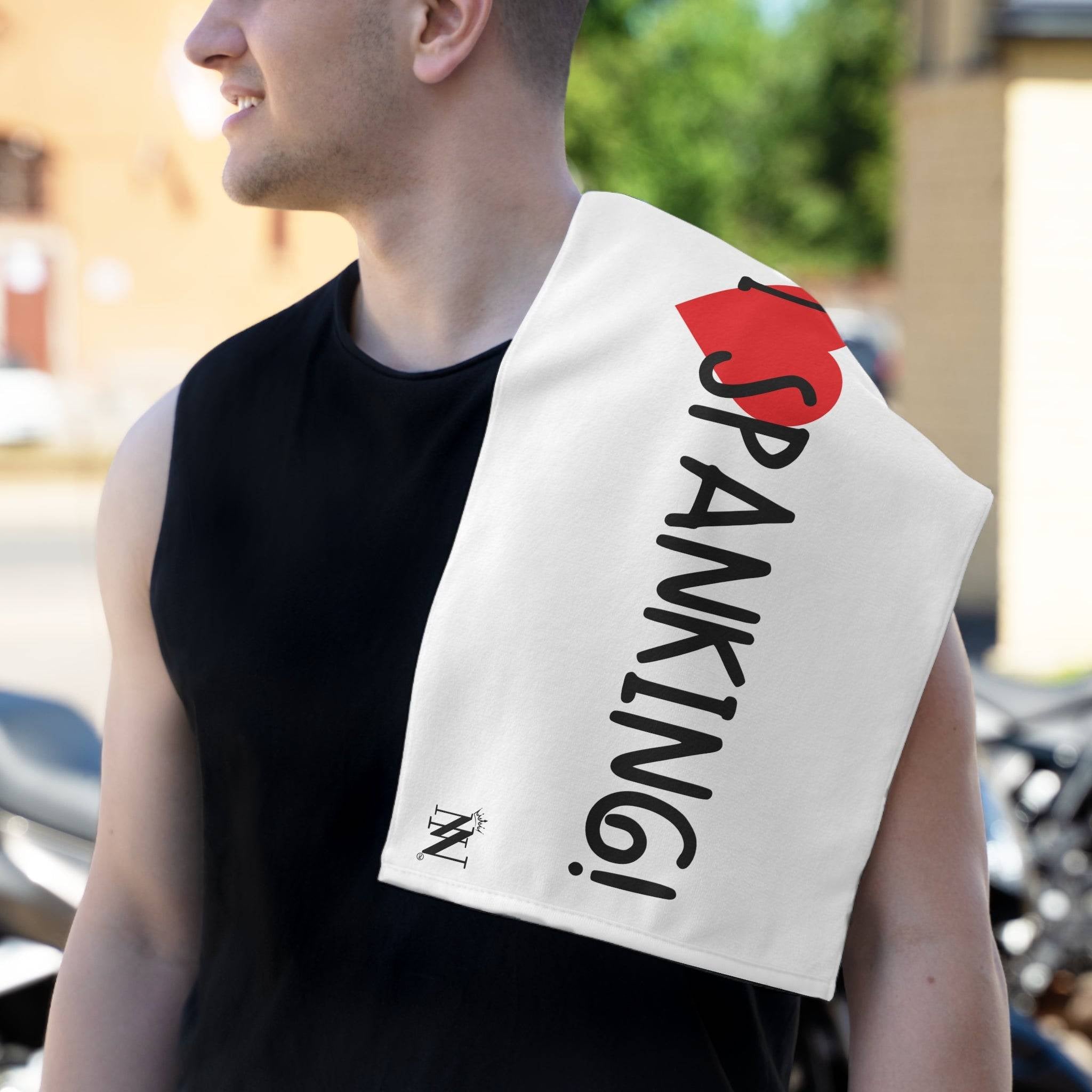 I Love Spanking! | Mix & Match Soft Fun-Flirty Lovers’ Towels