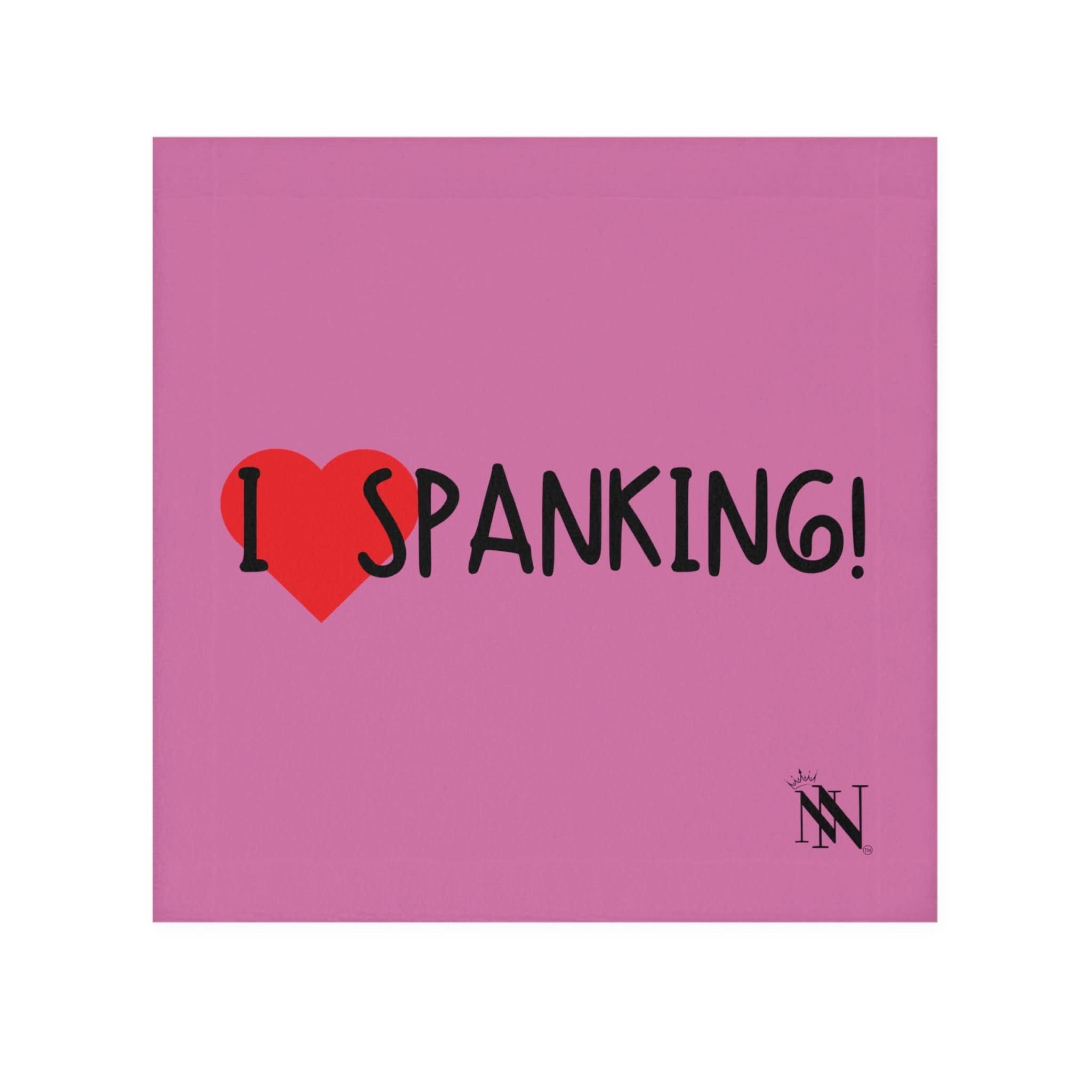 I Love Spanking! Pink | Mix & Match Lils’ Fun-Flirty Lovers’ Towels