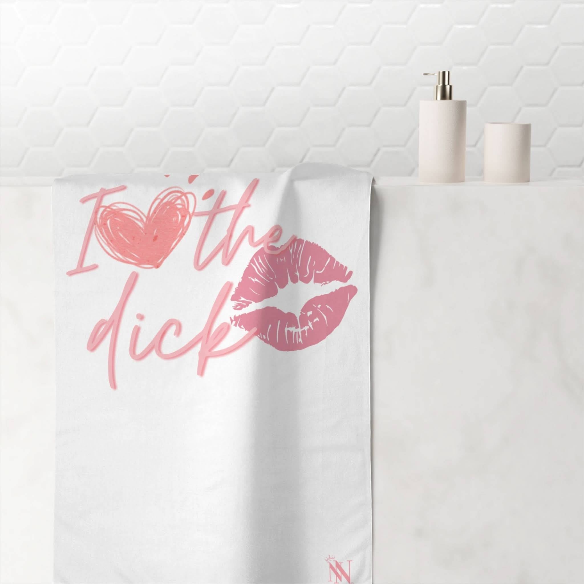 I Love The Dick | Mix & Match Naughty XL Fun-Flirty Lovers’ Towels