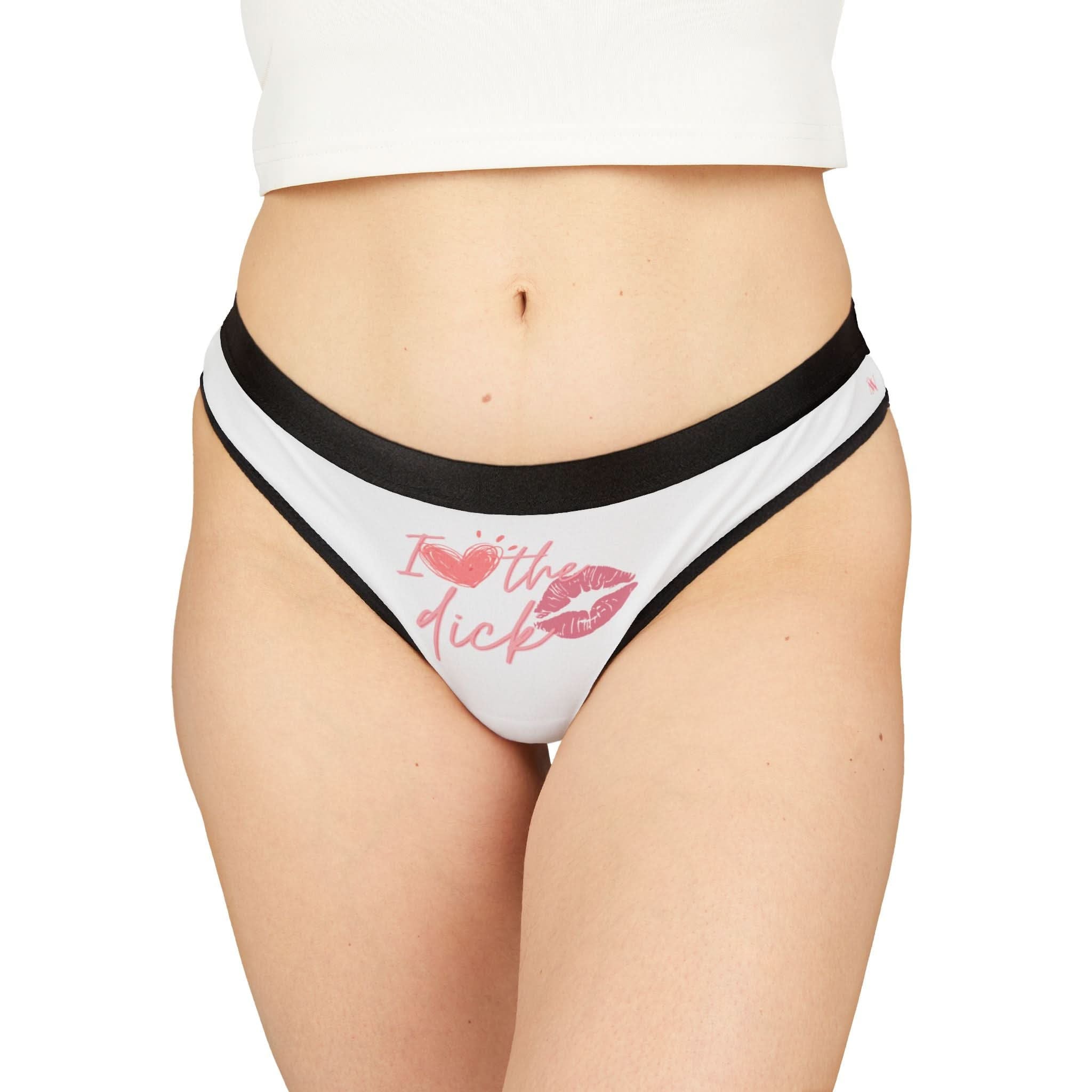 I Love The Dick | Mix & Match Women’s Fun-Flirty Lovers’ Thongs