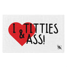 I Love Titties & Ass | Mix & Match Soft Fun-Flirty Lovers’ Towels
