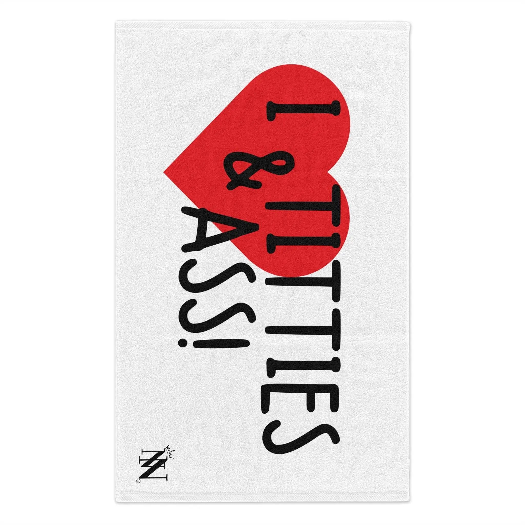 I Love Titties & Ass | Mix & Match Soft Fun-Flirty Lovers’ Towels