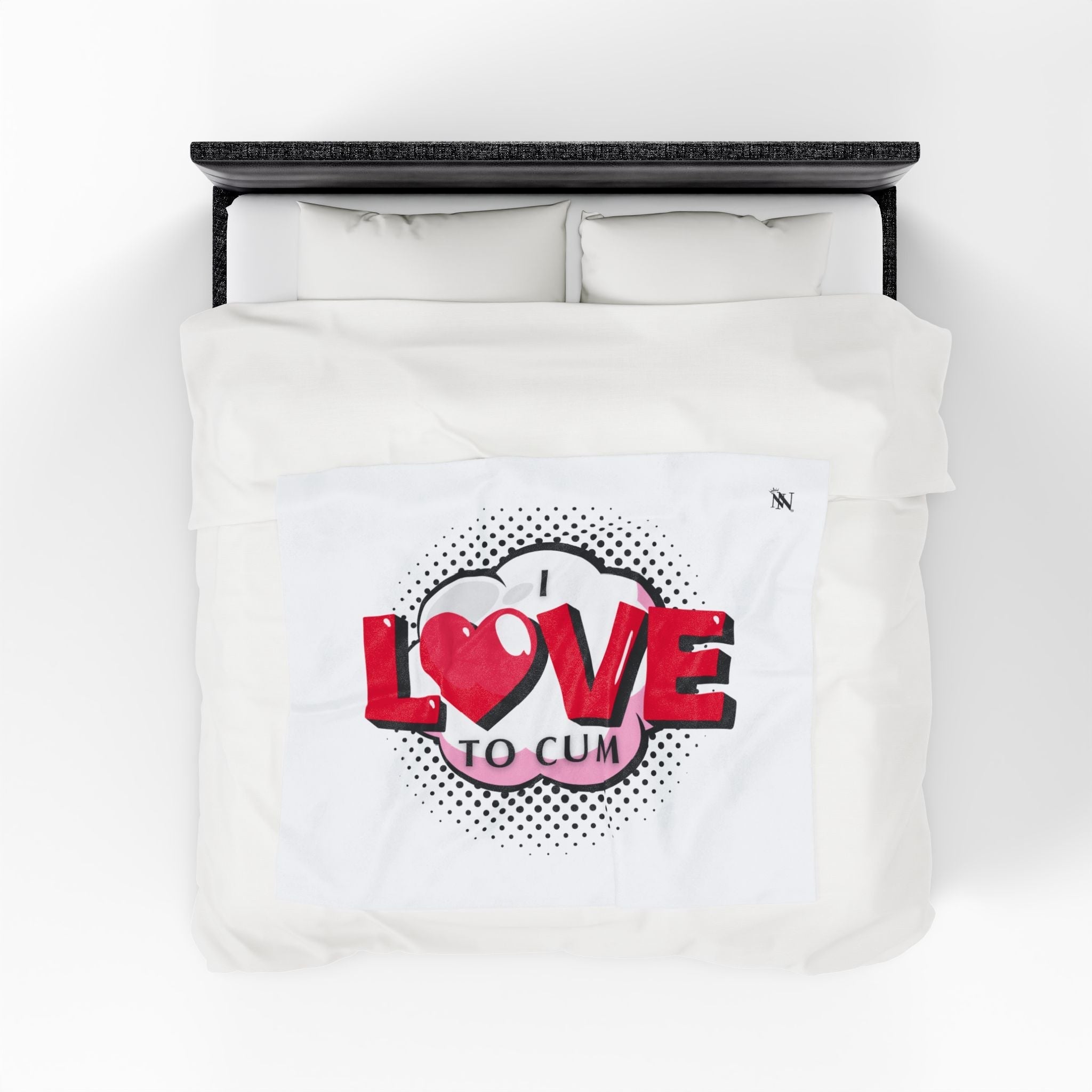 I Love To Cum | Mix & Match Fun-Flirty Lovers’ Blankets