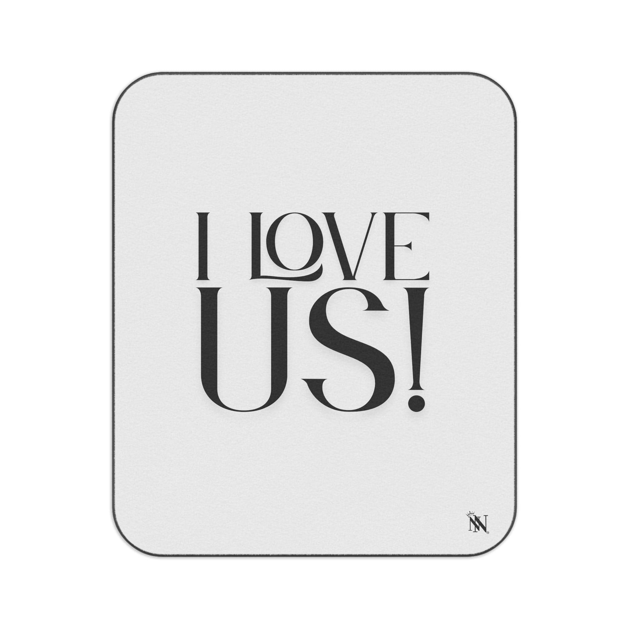 I Love Us! | Mix Match Fun-Flirty Lovers’ Water-Resistant Blankets