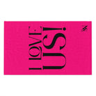 I Love Us! Pink Mix & Match Soft Sex Towels | Naughty Lovers’ Gifts