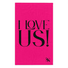 I Love Us! Pink Mix & Match Soft Sex Towels | Naughty Lovers’ Gifts