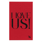 I Love Us! Red Mix & Match Soft Sex Towels | Naughty Lovers’ Gifts