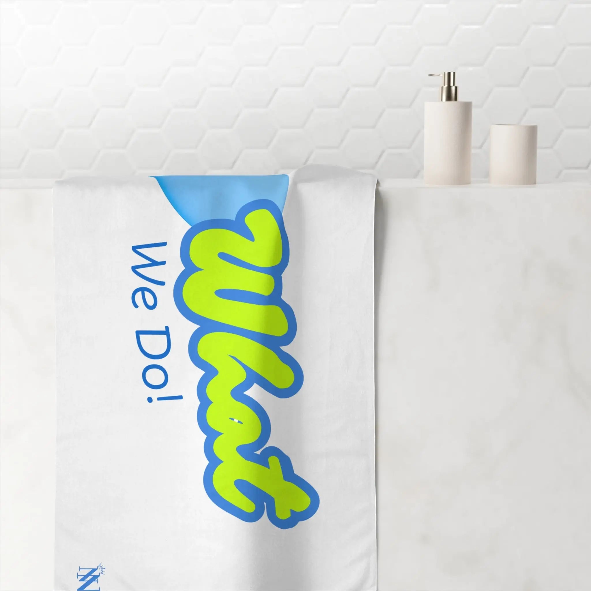 I Love What We Do! | Mix & Match XL Fun-Flirty Lovers’ Towels