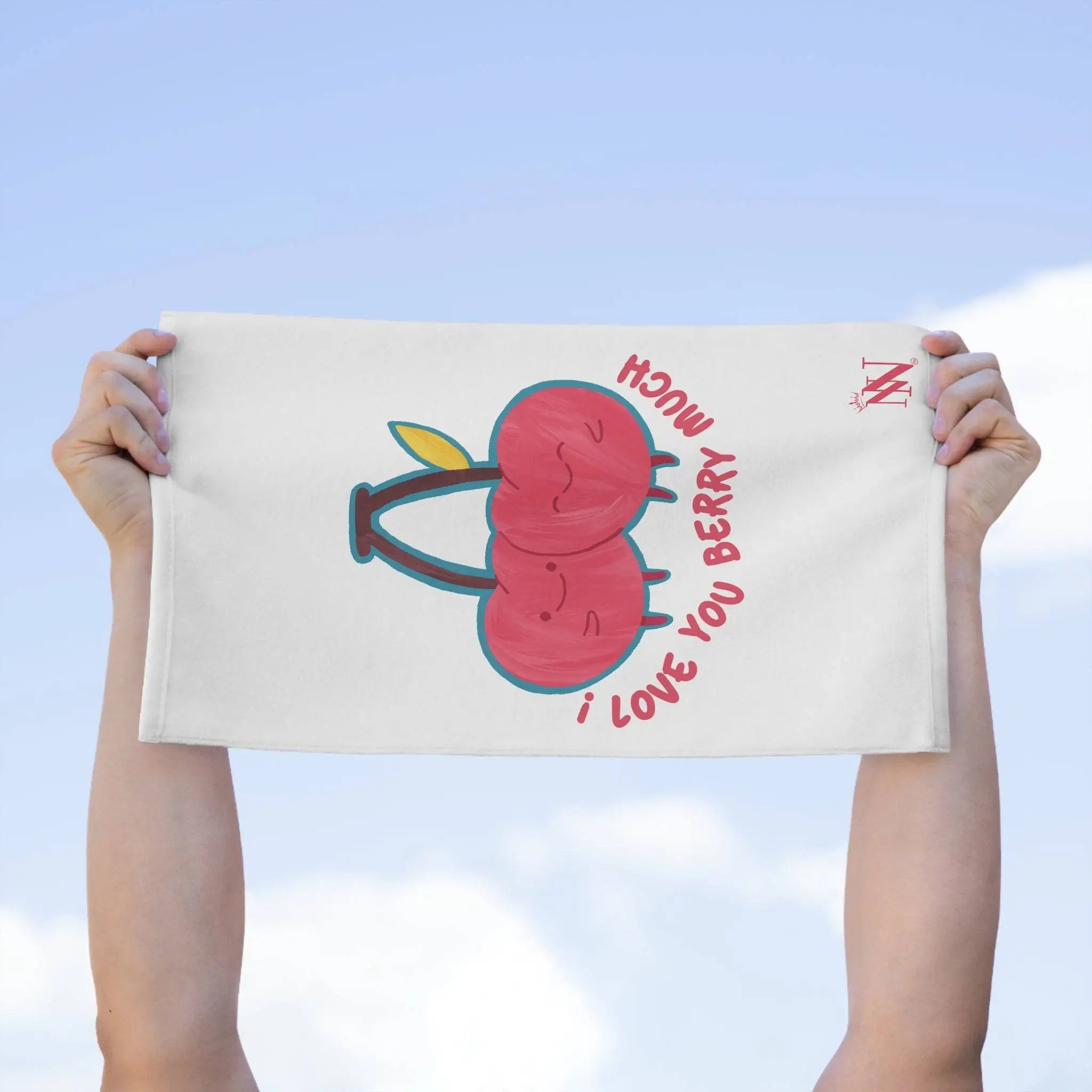 I Love You Berry Much | Mix & Match Soft Fun-Flirty Lovers’ Towels
