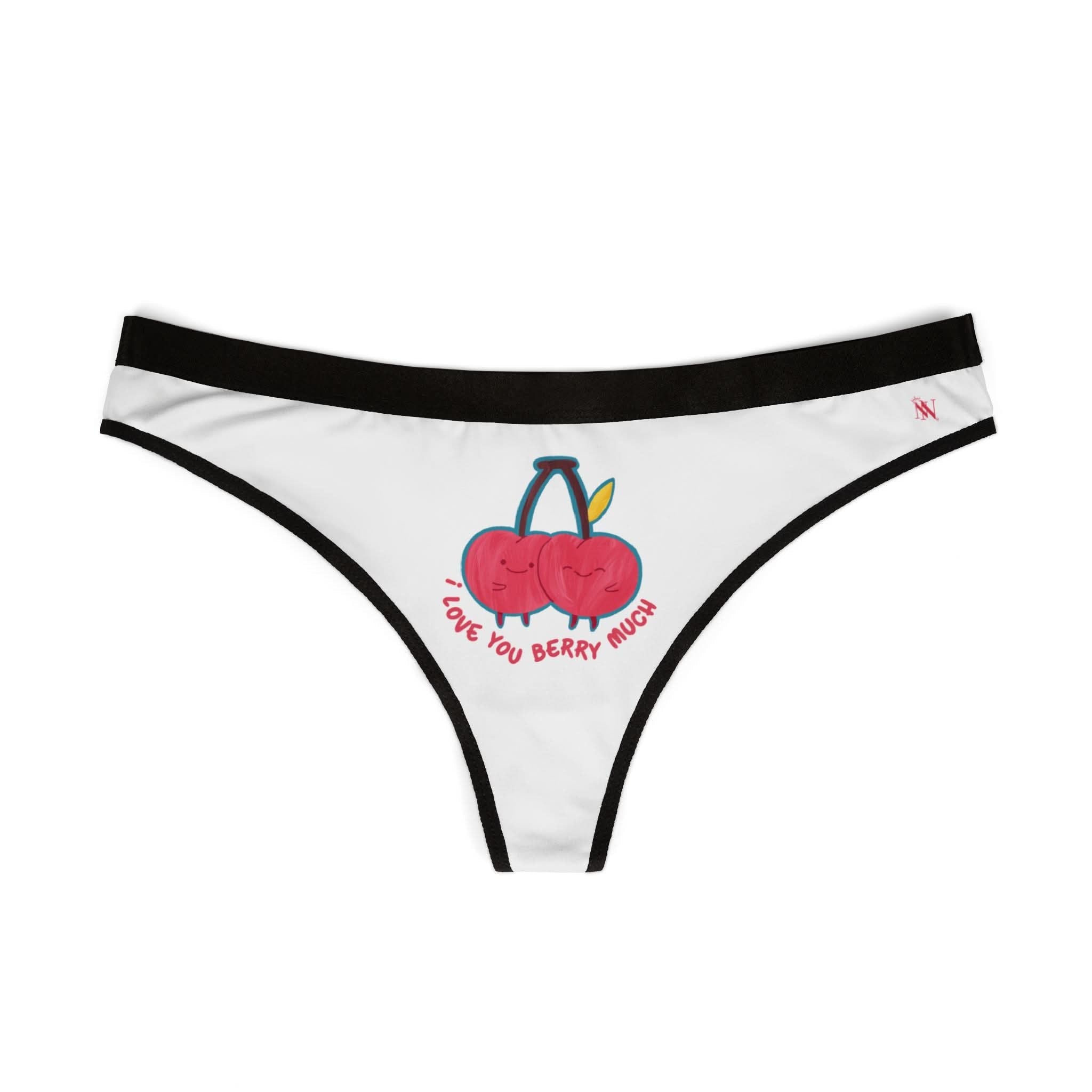 I Love You Berry Much | Mix & Match Women’s Fun-Flirty Lovers’ Thongs
