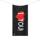 I Love You! Black | Mix & Match XL Fun-Flirty Lovers’ Towels