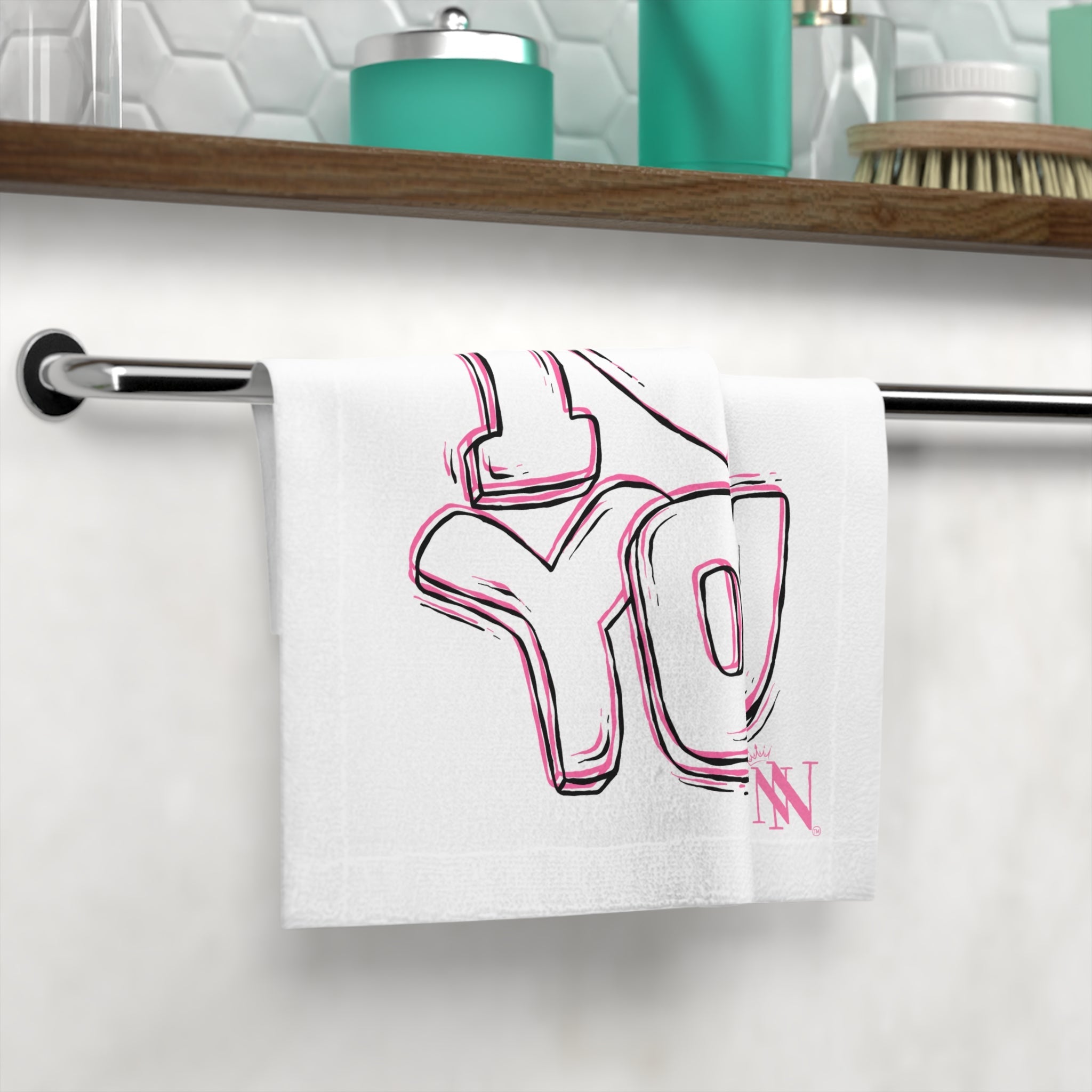 I Love You Bubble | Mix & Match Lils’ Fun-Flirty Lovers’ Towels