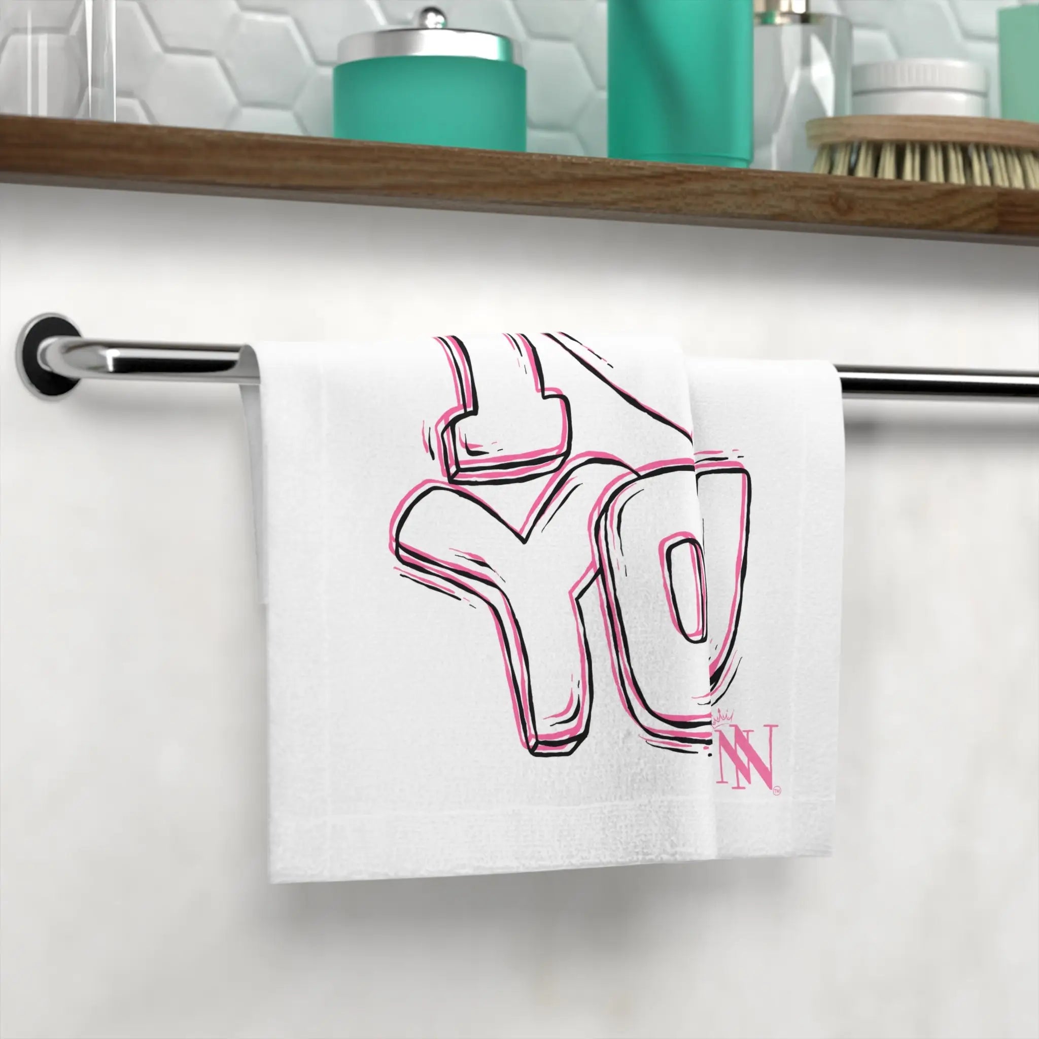 I Love You Bubble | Mix & Match Lils’ Fun-Flirty Lovers’ Towels