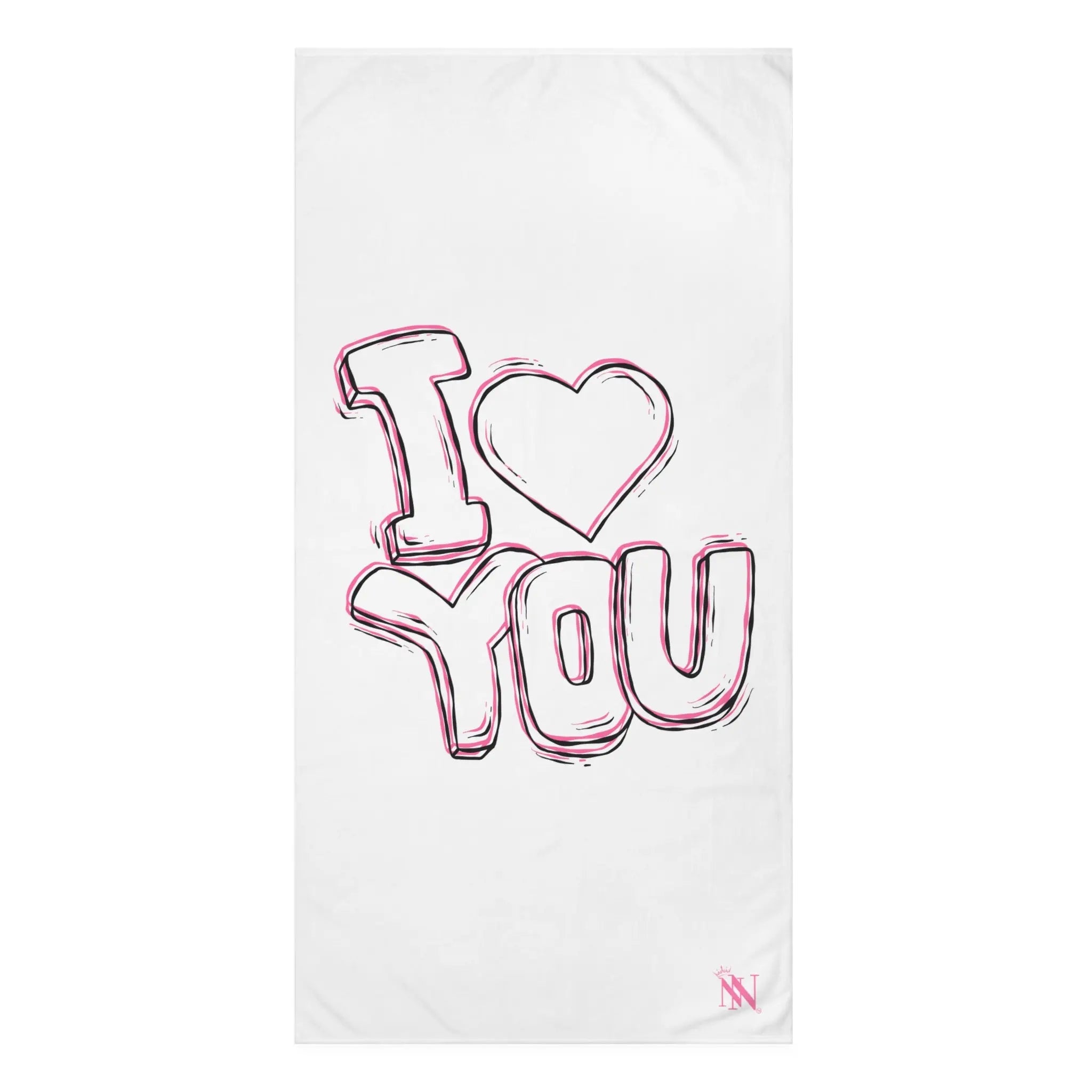 I Love You Bubble | Mix & Match XL Fun-Flirty Lovers’ Towels