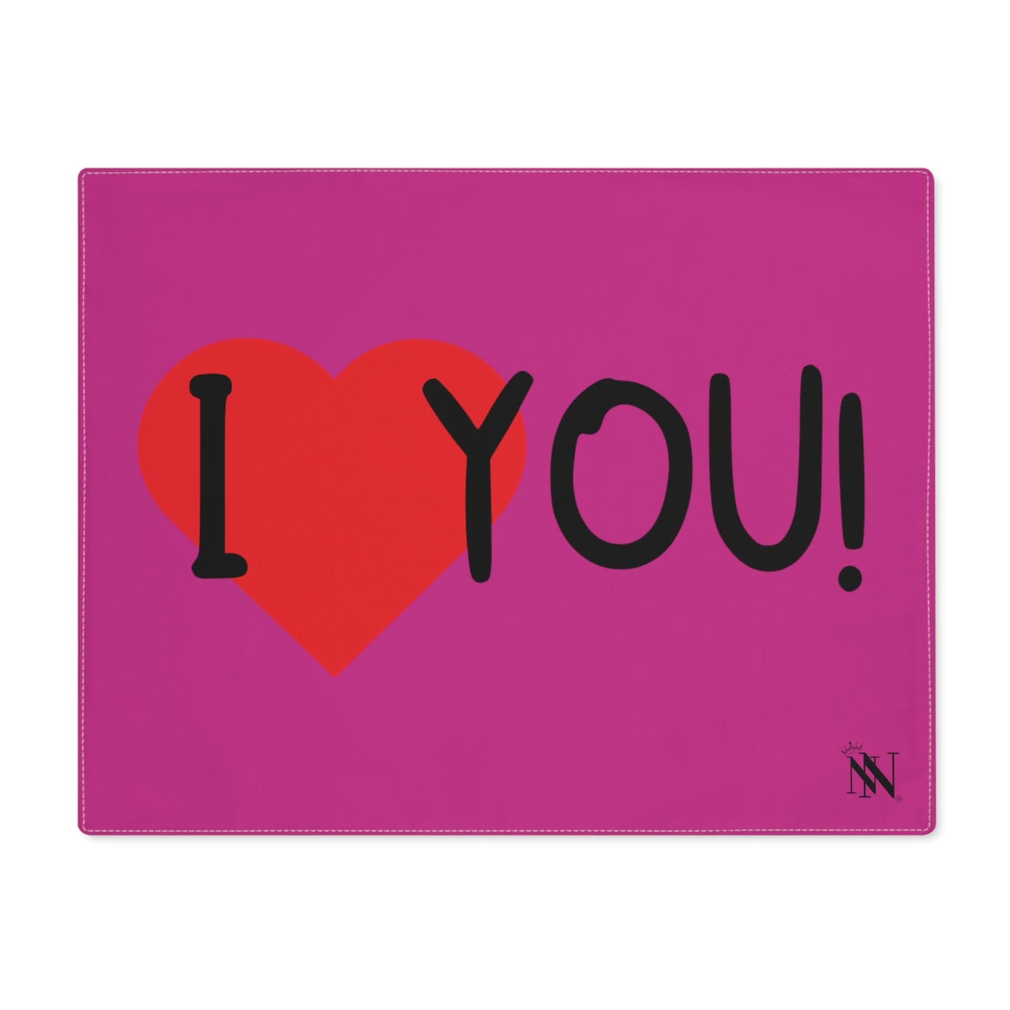 I Love You! Fuscia | Mix & Match Playful Fun-Flirty Lovers’ Toy Mats