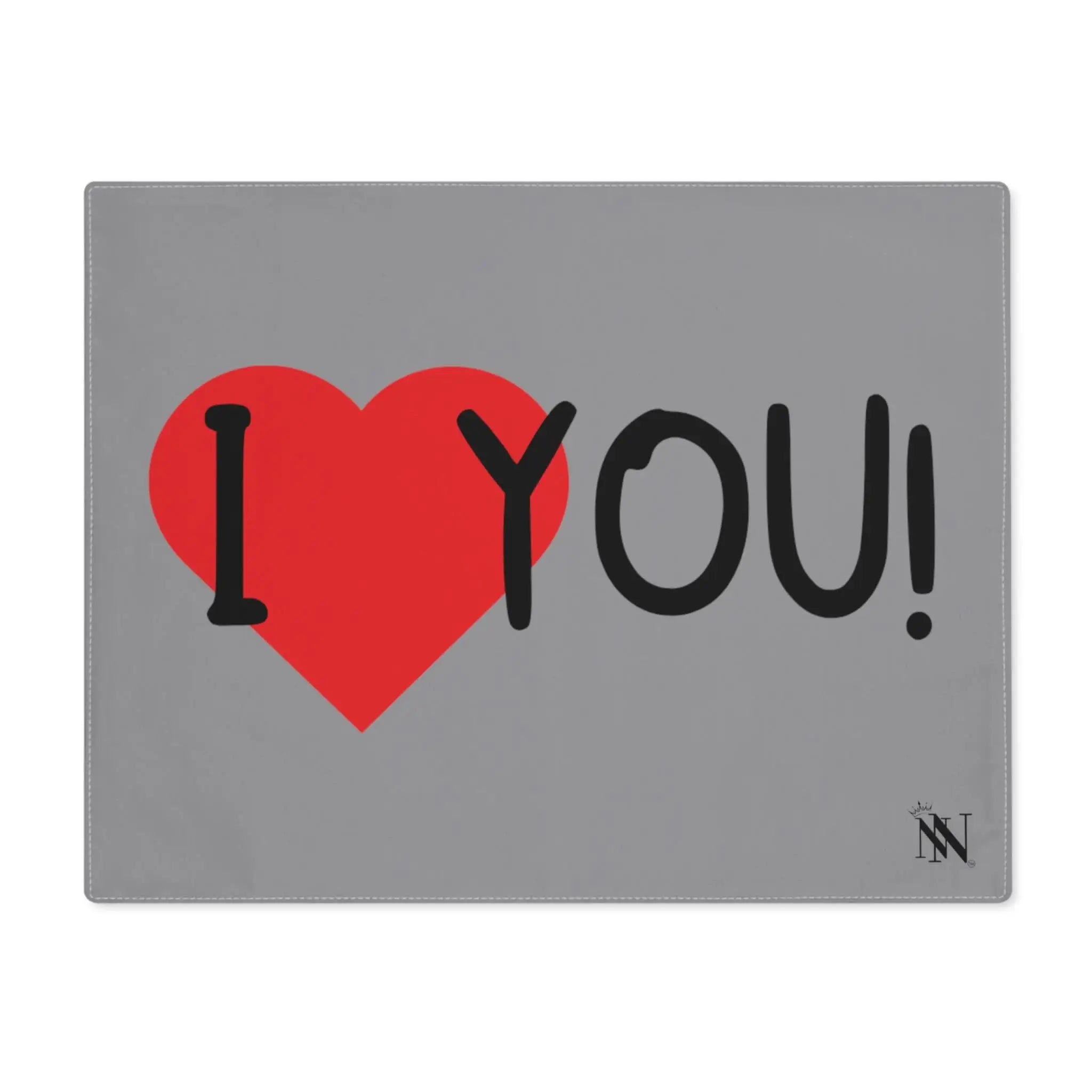 I Love You! Grey | Mix & Match Playful Fun-Flirty Lovers’ Toy Mats