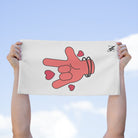 I Love You Hand Sign | Mix & Match Soft Fun-Flirty Lovers’ Towels