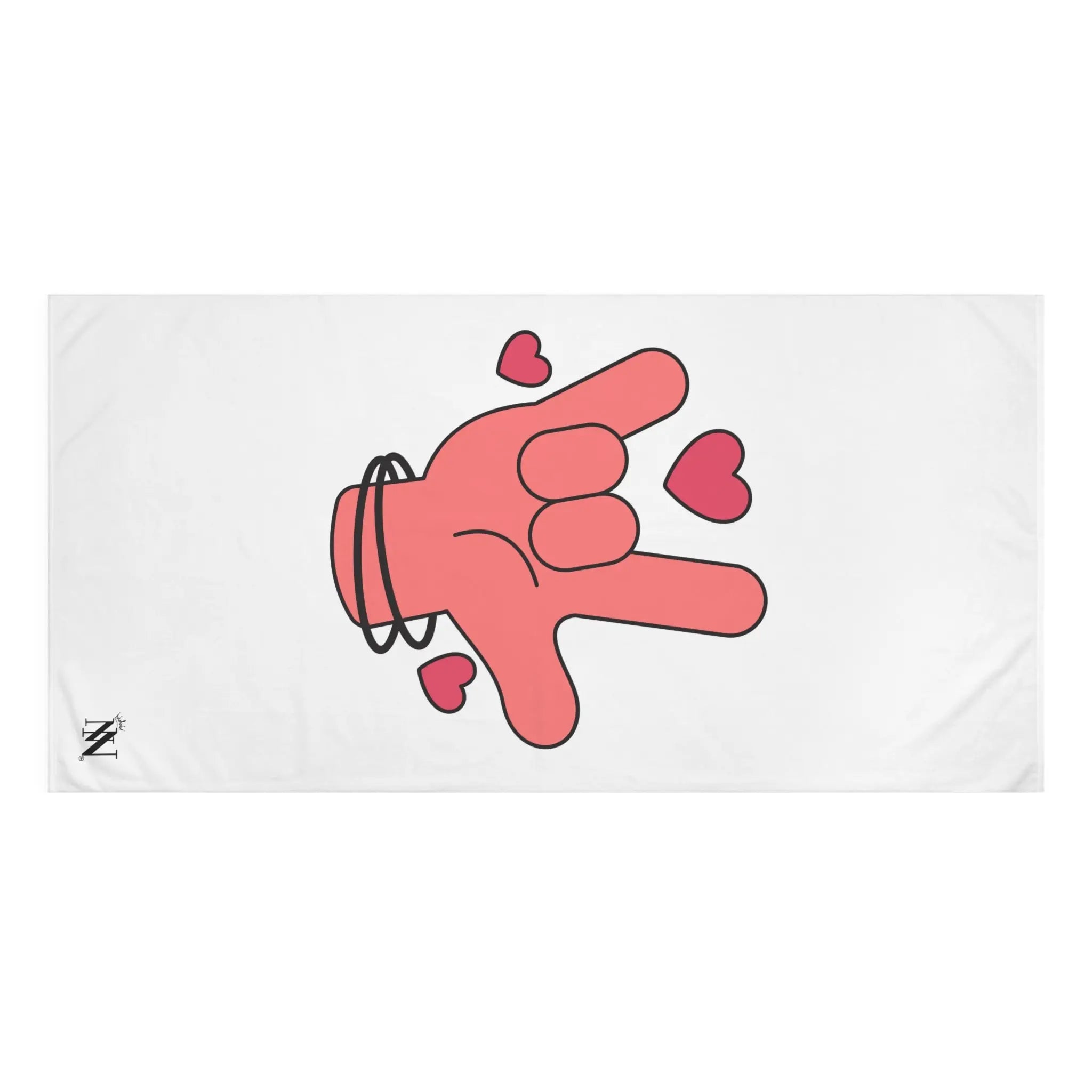I Love You Hand Sign | Mix & Match XL Fun-Flirty Lovers’ Towels