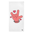 I Love You Hand Sign | Mix & Match XL Fun-Flirty Lovers’ Towels