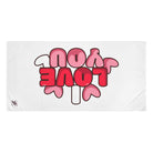 I Love You Hearts | Mix & Match Naughty XL Fun-Flirty Lovers’ Towels