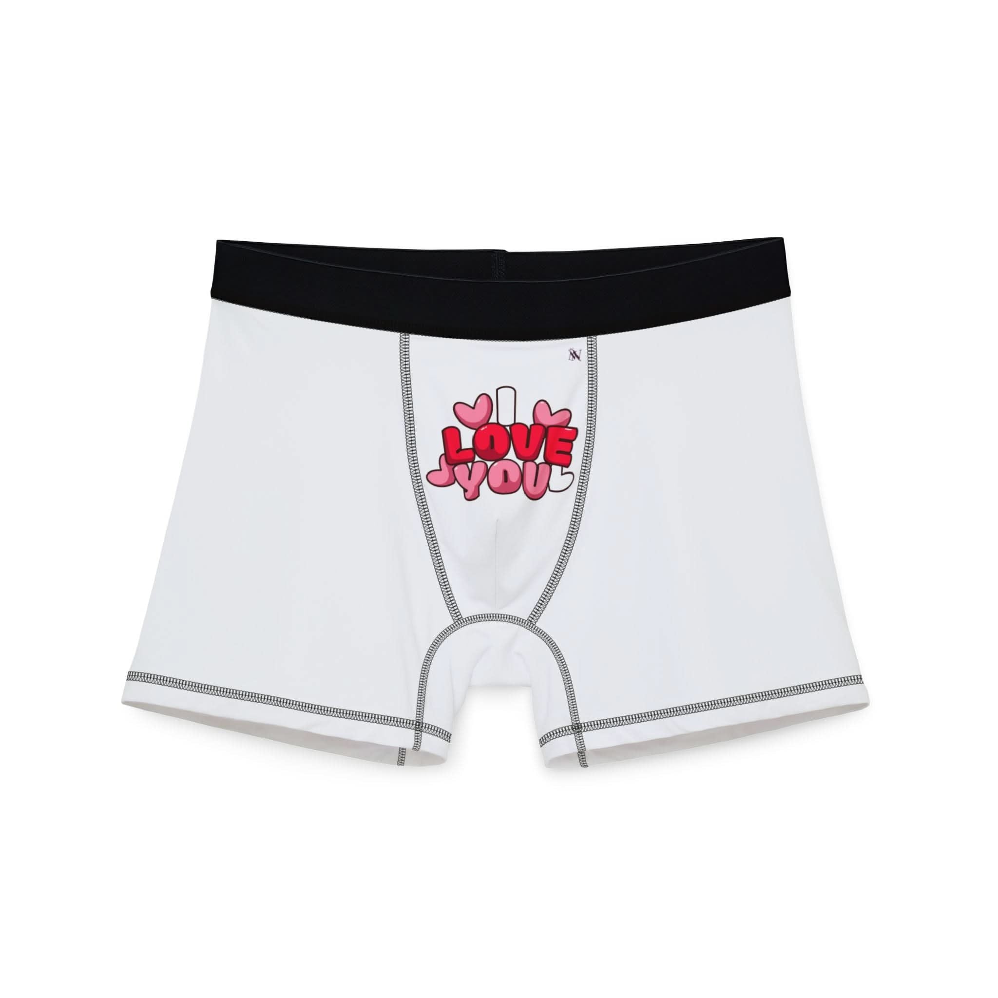 I Love You Hearts | Mix & Match Fun-Flirty Lovers’ Boxer Briefs