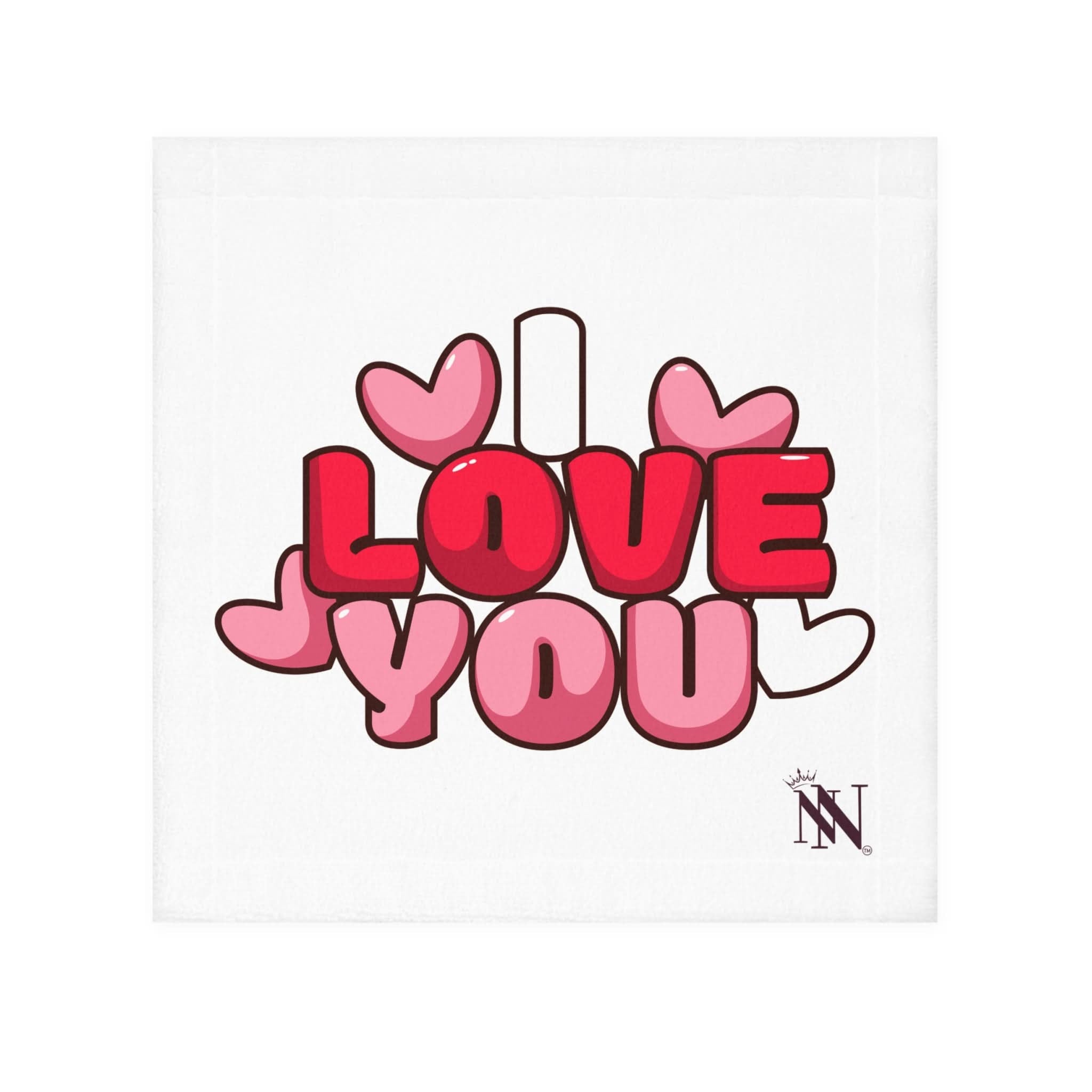 I Love You Hearts | Mix & Match Lils’ Fun-Flirty Lovers’ Towels