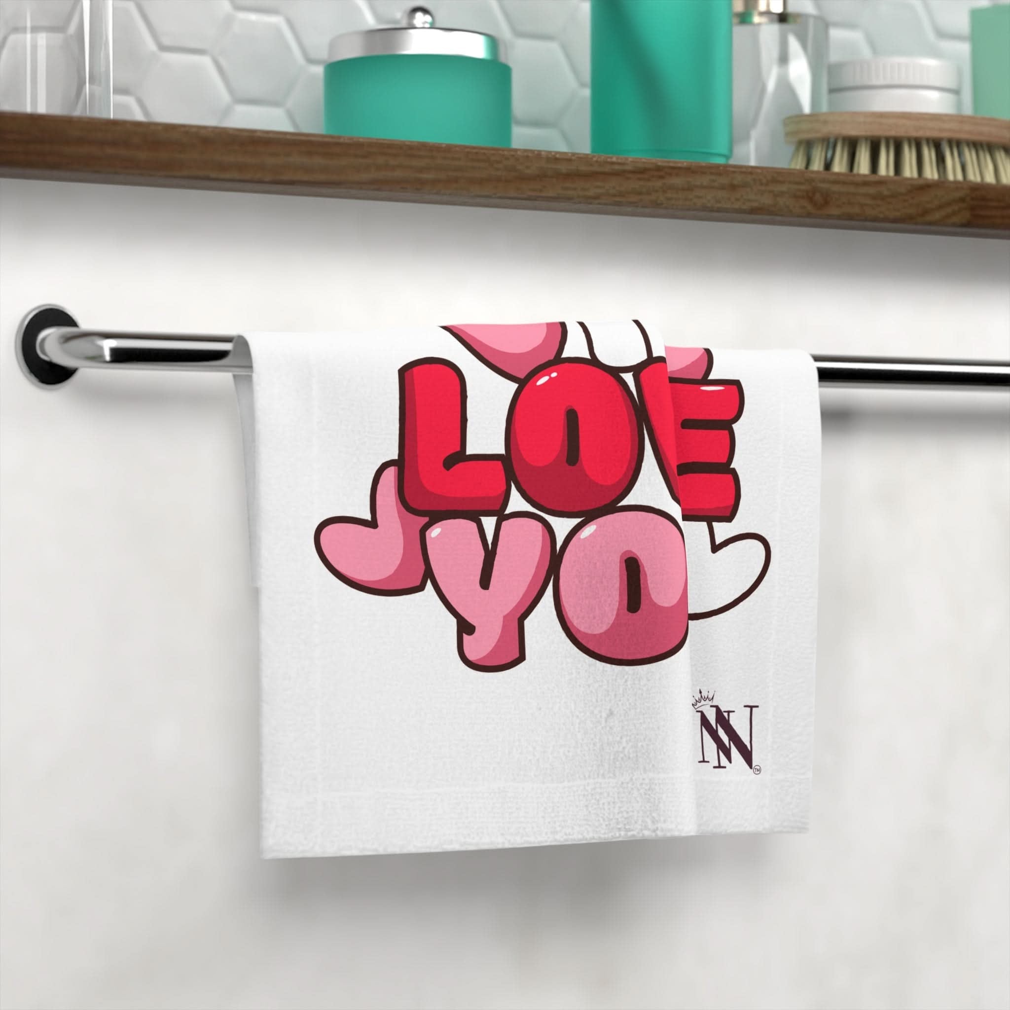 I Love You Hearts | Mix & Match Lils’ Fun-Flirty Lovers’ Towels