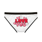 I Love You Hearts | Mix & Match Women’s Fun-Flirty Lovers’ Panties