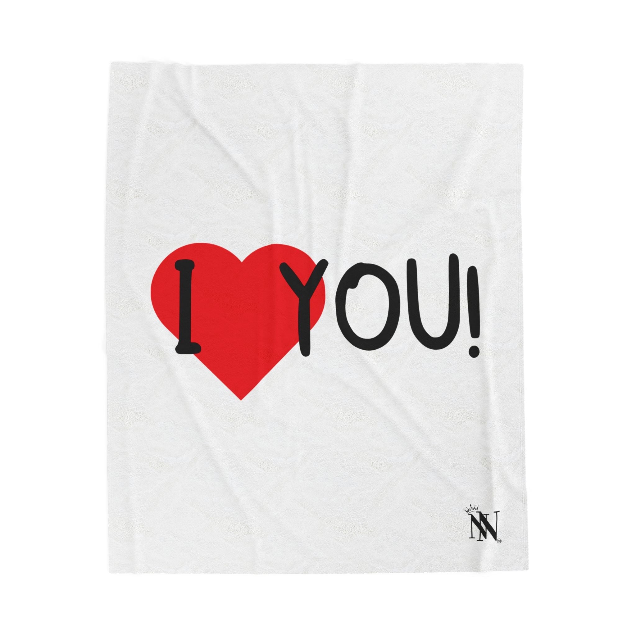I Love You! | Mix & Match Velveteen Fun-Flirty Lovers’ Blankets