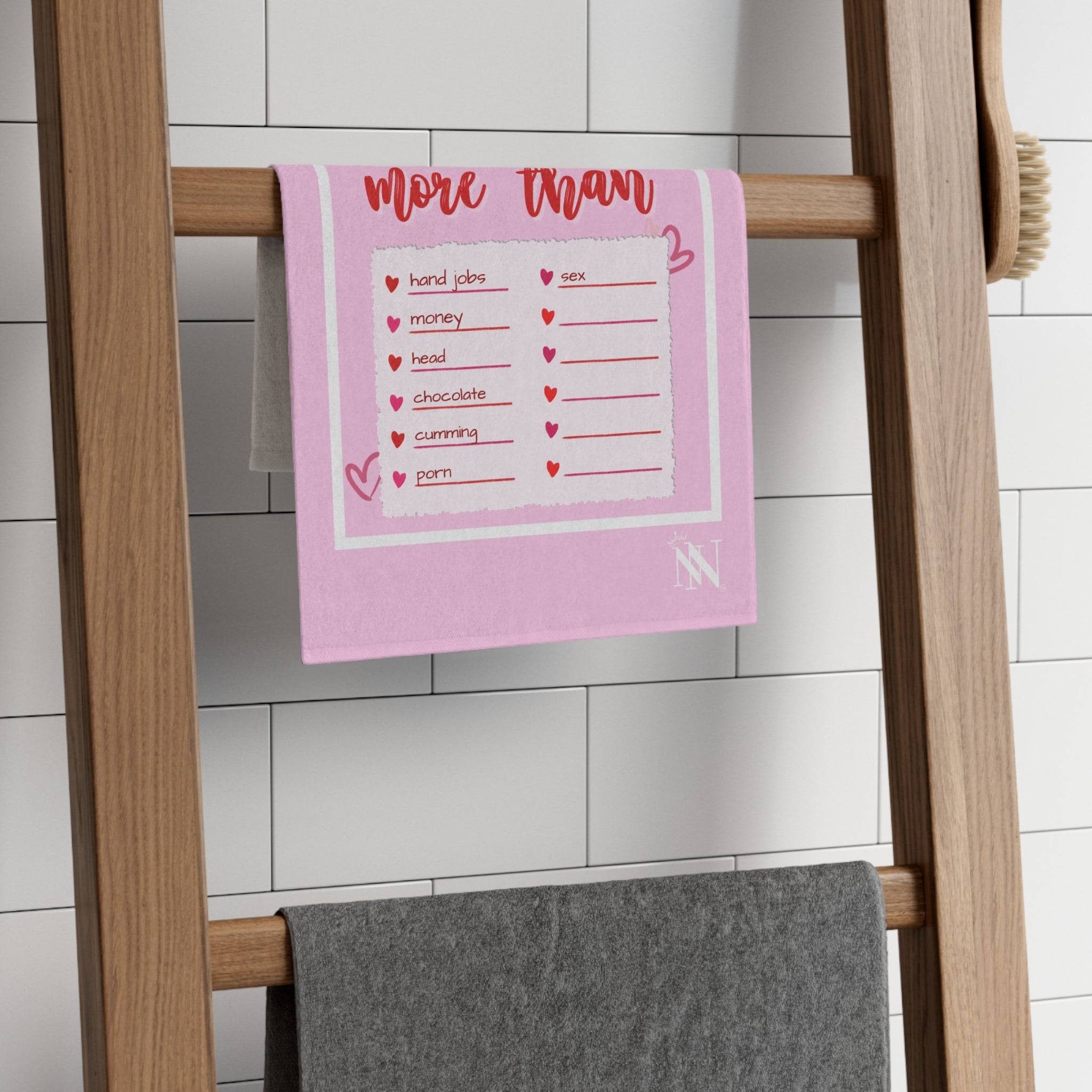 I Love You More Than Mix & Match Soft Sex Towels | Flirty Lovers’ Gifts