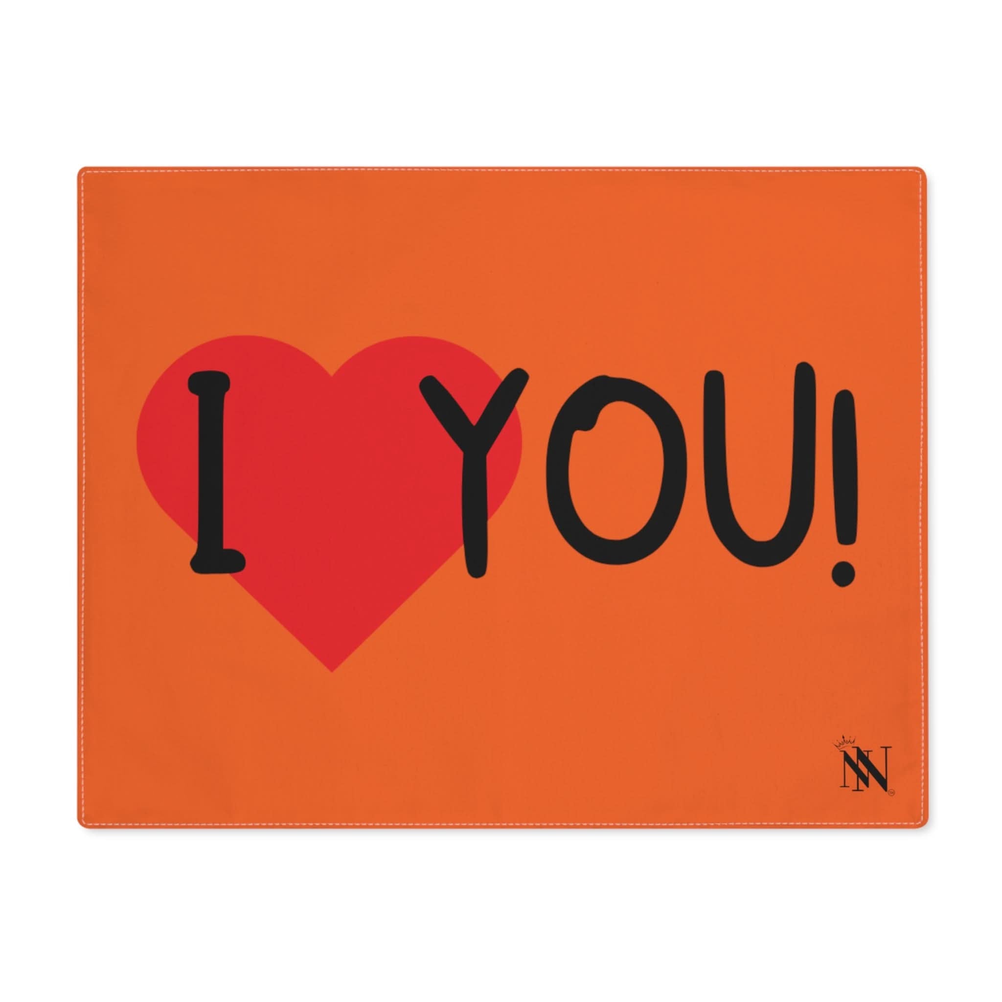 I Love You! Orange | Mix & Match Playful Fun-Flirty Lovers’ Toy Mats