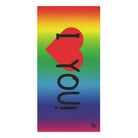I Love You! Rainbow | Mix & Match Naughty XL Fun-Flirty Lovers’ Towels