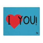 I Love You! Teal | Mix & Match Playful Fun-Flirty Lovers’ Toy Mats