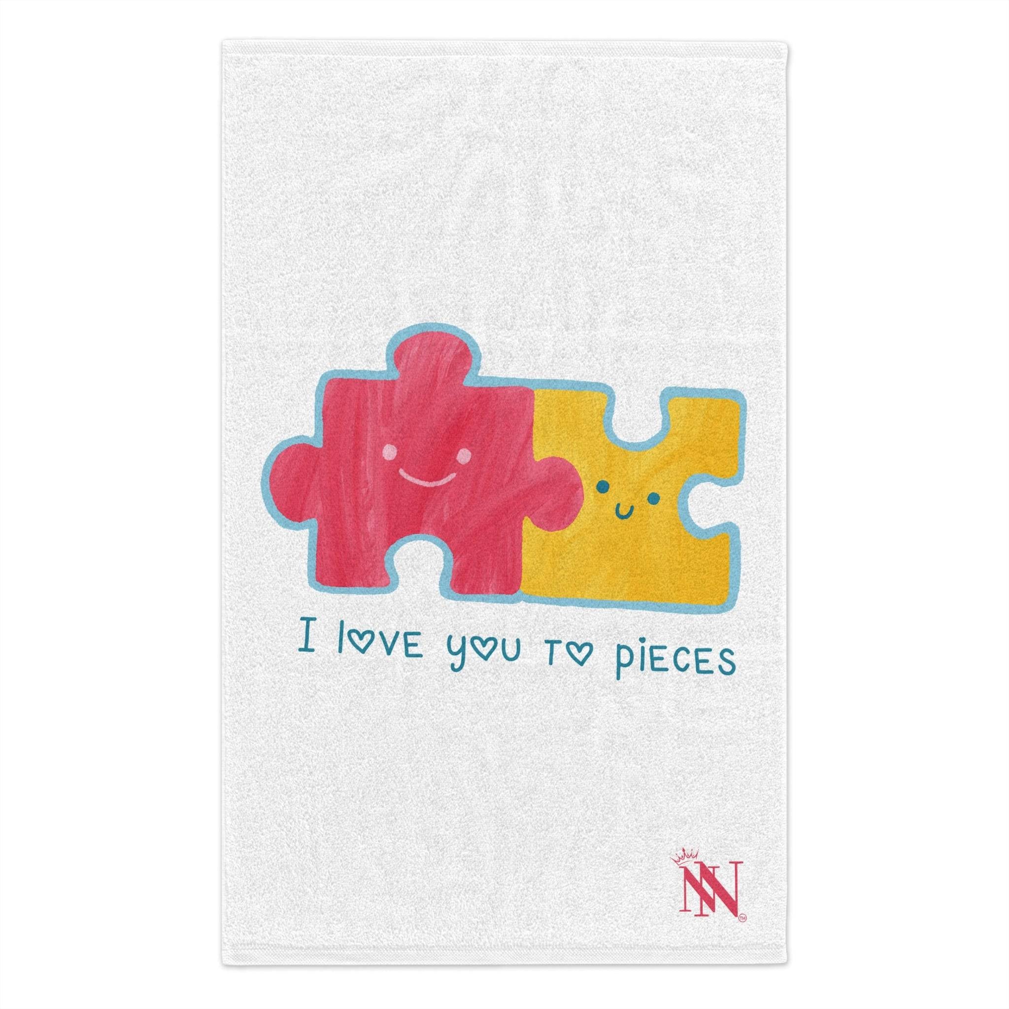 I Love You to Pieces | Mix & Match Soft Fun-Flirty Lovers’ Towels