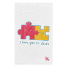 I Love You to Pieces | Mix & Match Soft Fun-Flirty Lovers’ Towels