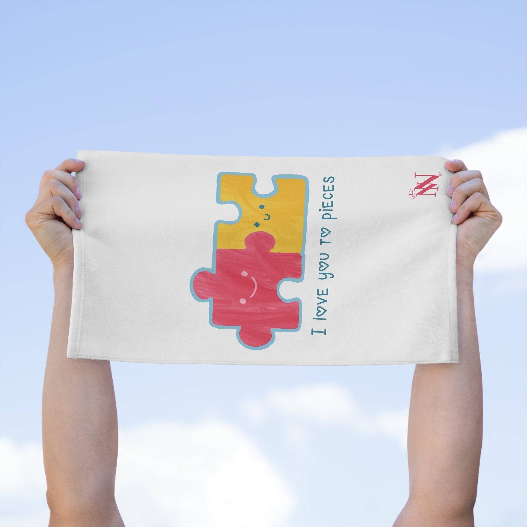 I Love You to Pieces | Mix & Match Soft Fun-Flirty Lovers’ Towels