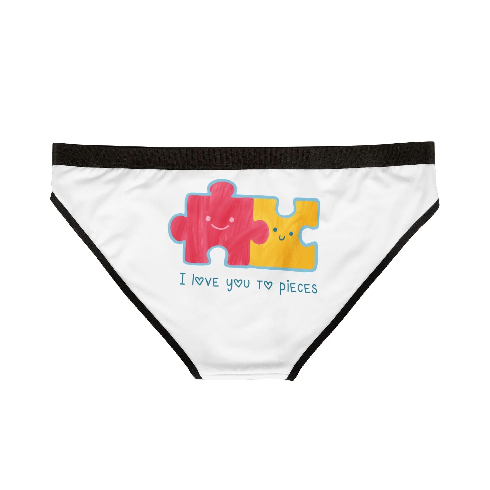 I Love You To Pieces | Mix & Match Women’s Fun-Flirty Lovers’ Panties
