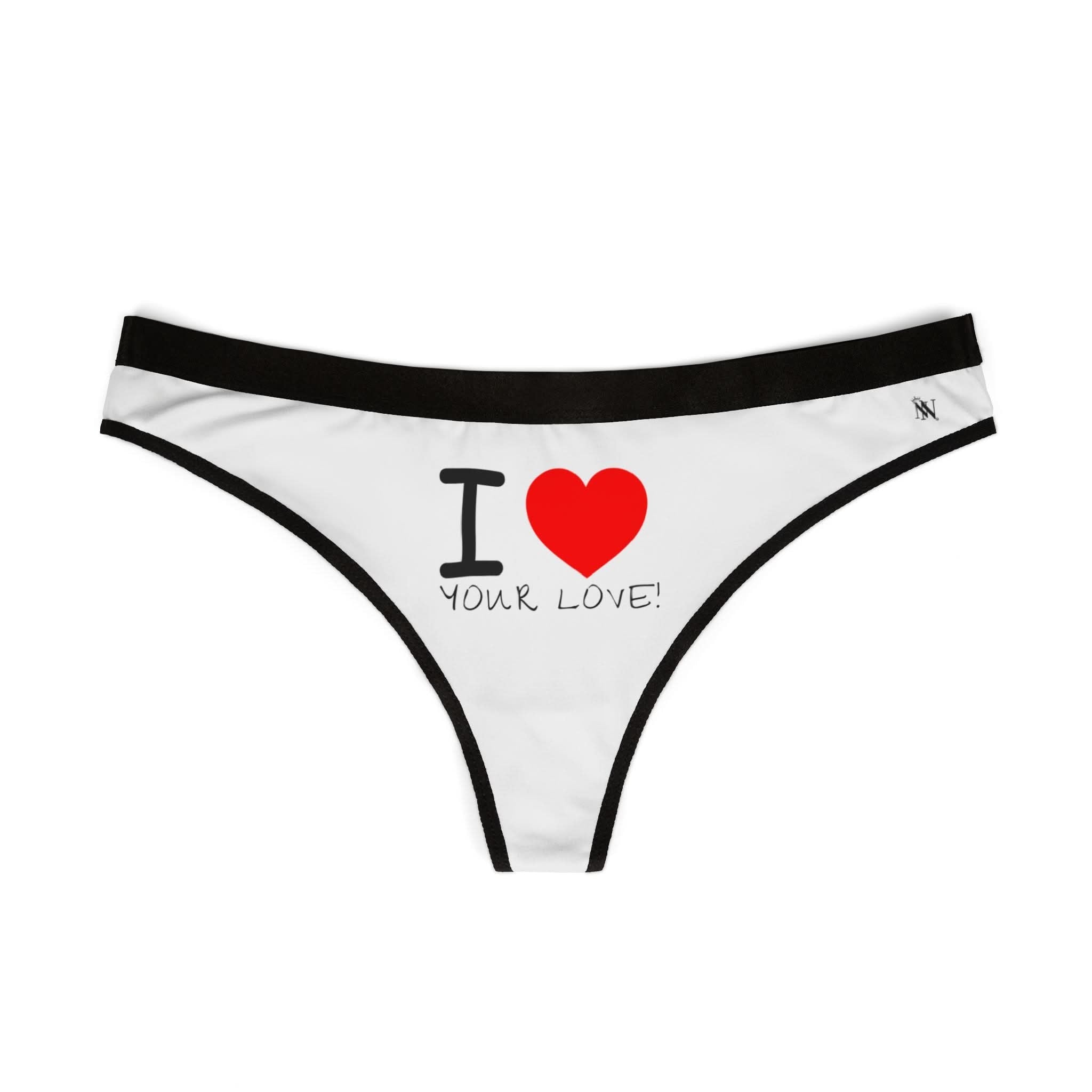 I Love Your Love | Mix & Match Women’s Fun-Flirty Lovers’ Thongs