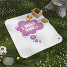 I Miss You | Mix Match Fun-Flirty Lovers’ Water-Resistant Blankets